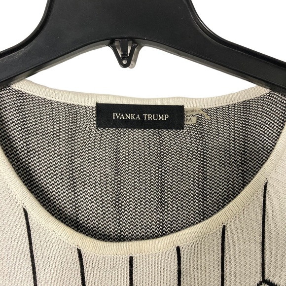 Ivanka Trump Fit & Flare Tight Knit Dress M - Picture 6 of 11